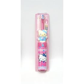 Zooth Hello Kitty Battery Operated Kids Power Toothbrush