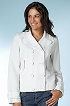 Cotton Linen Classic Pea Coat