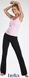 Bella Ladies Cotton/Spandex Fitness Pant