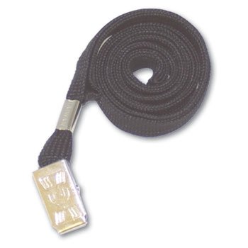 New-Advantus 75403 - Deluxe Safety Lanyards, Clip Style, 36 Long, Black, 24/Box - AVT75403