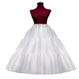 Partygaga A line Plus Size Crinoline Petticoat Slip XL to XXL, 2X or 3X