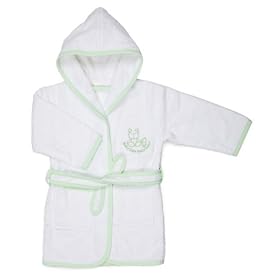 Unisex Hooded Bath Robe (Size 6-12 months) - Great Gift