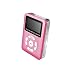 ミニ 携帯ポータブル 液晶ディスプレイ搭載 microSDHC対応 MP3プレーヤー ピンク (B014-S7)