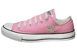 Converse Chuck Taylor All Star Lo Top Pink Wake Forest University Logo Canvas men's 9/ women's 11