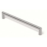 Siro Designs 44-216 Stainless Steel 224MM Handle Pull - Fine Brushed Stainless Steel