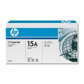 Original HP LaserJet 15A Black Print Cartridge in Retail Packaging