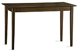 Shaker Collection Solid Wood Computer Desk in Antique Walnut