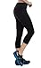 A.S T-Party Basic Fold Over Waist Capri Leggings