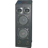 Pyle PADH22A 1000W Dual 12-Inch Speaker with Built-in 2 Channel Mixer