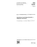 ISO 10241:1992, International terminology standards -- Preparation and layout
