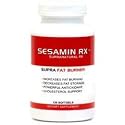 Sesamin Rx- Supranatural Rx Sesamin Fat Burner, 120c