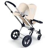 Bugaboo Cameleon Canvas Breezy Sun Canopy - Off White