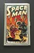 Hand Made Unisex Retro "Space Man" Business Card Holder
