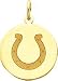 14K Gold NFL Indianapolis Colts Logo Charm