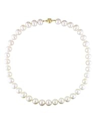14k Yellow gold 11-11.5 MM Freshwater Cultured Pearl Strand, 18"