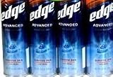 Edge Advance Shaving Gel for Sensitive Skin (4 Pack)
