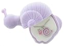 Swirly Snail Pendant Necklace in Figural Gift Box