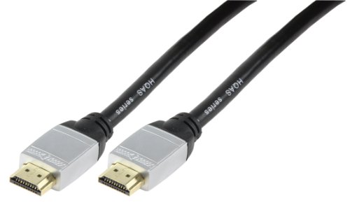 HQ HDMI-Kabel (vergoldete Anschl&uuml;sse) 2,5 m Preisvergleich