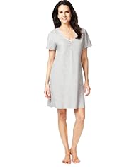 Per Una Pure Cotton Embroidered Heart Minishirt