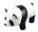 Room Decor: Book Ends "Black & White Panda"