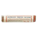 Snowlion Tibetan Incense - Zimpu Ritual Incense with Saffron - 45 Stick Bundle