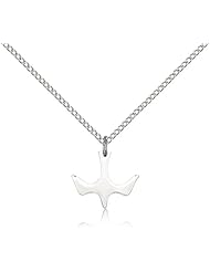 Holy Spirit Medal, Sterling Silver