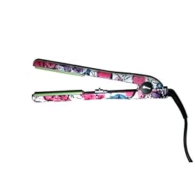 Professional Hair Straightener - Flower Print Heat up in 10 Sec