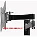 VideoSecu LCD TV Wall Mount Long Arm Extension up to 20" Mount Bracket Fits most 23"-46" LCD TV and display with Removable Mount Adaptor Plate (black) 1VP image 5