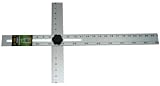 LARGE ALUMINUM SAE/METRIC T-RULER