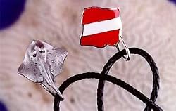 Stingray Pewter Pendant