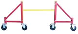 4 Scaffold LEGS SUPPORT Side Bracket Wheels Brake Lock