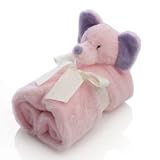 Elegant Baby Security Baby Blankie - Pink Elephant