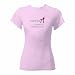 26 Degrees Forward Pink Cotton Cutie Pi Women's Fitted Tee, Large