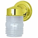 IMAGE OF Westinghouse #66884 PB Jelly Jar Fixture