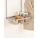 Rubbermaid 3J05 Configurations Sliding Wire Basket, Titanium