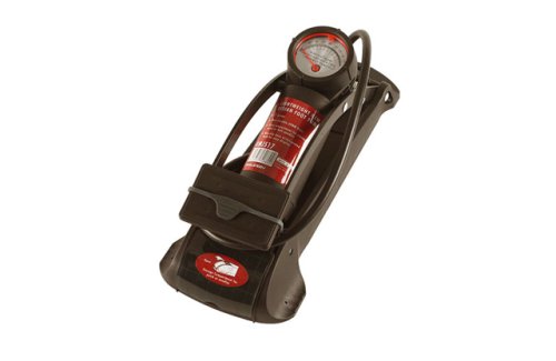 Raleigh Lightweight Foot Pump with gauge