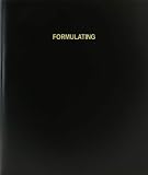 BookFactory® Formulating Log Book / Journal / Logbook - 120 Page, 8.5