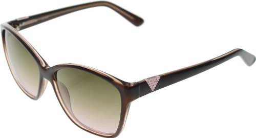 Guess GU 7158 BRN 62 Brown 59mm Sunglasses