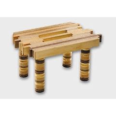 Fu�bank Hocker Schemel aus Leimholz handgefertigt / werkstatt-design... sch�nes aus werkst�tten f�r behinderte menschen  fair sozial �ko... logisch!
