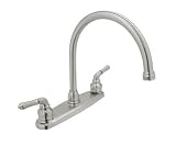 Citidel 8 Satin Nickel Center Kitchen Faucet