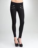 bebe Four Zipper Legging