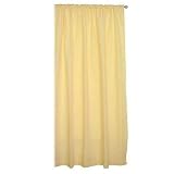 Tadpoles Basic Solid Yellow 2-pc. Set -63' Curtain Panels