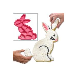 Create & Celebrate Silicone Pull Apart Bunny Rabbit Cake Pan