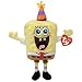 Ty Beanie Baby - SpongeBob Birthday - SpongeBob with Party hat
