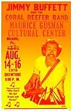 Jimmy Buffet Retro 70s Concert Poster