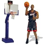 NBA Shootin' Hoops Electronic Backboard with Dwyane Wade Figure