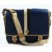 COACH STRIPE LAPTOP MESSENGER TOTE BAG 70201 BLUE