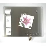 Memo Board - Magnetic (Satin Silver) (13.75H x 18.5W)