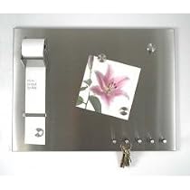 Memo Board - Magnetic (Satin Silver) (13.75"H x 18.5"W)