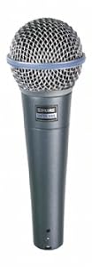 Shure Beta 58 Super Cardioid Dynamic Vocal Mic